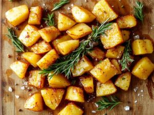 perfectly crispy potato skin