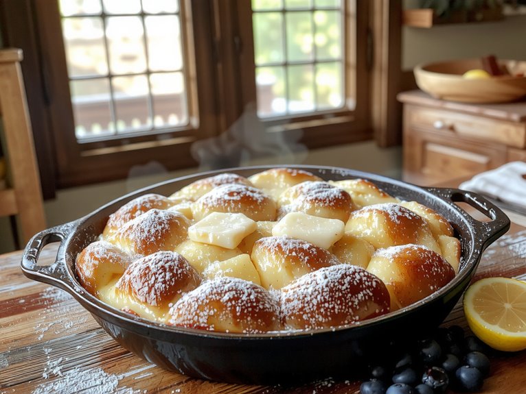 puffy golden oven pancake