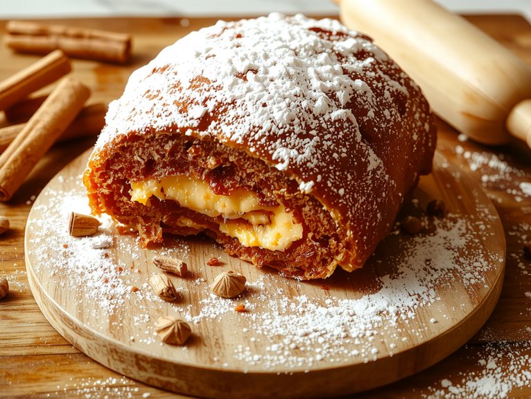 pumpkin spiced dessert roll