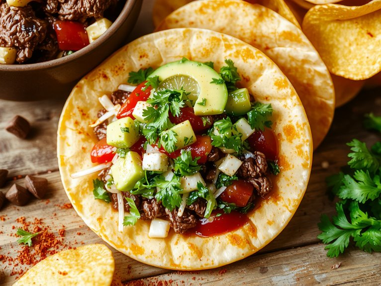 quick customizable mexican tacos