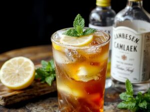 refreshing boozy citrus cocktail