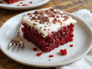 rich chocolate velvet dessert