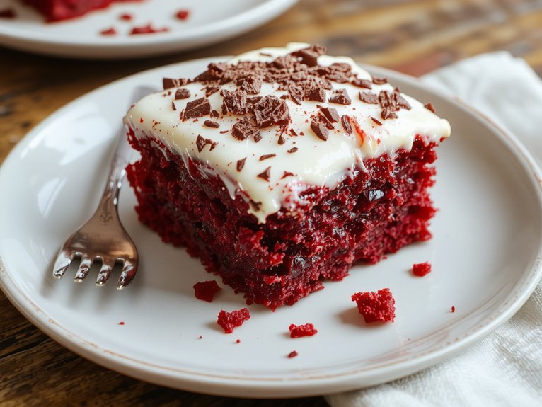 rich chocolate velvet dessert