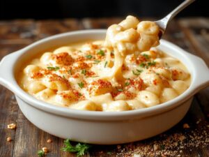 rich creamy cheese pasta