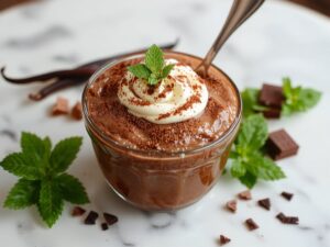 rich creamy chocolate dessert