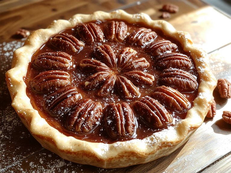 rich nutty sweet dessert