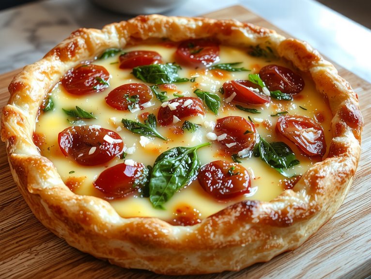 savory custard tart recipe