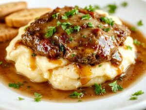 savory homemade beef patties