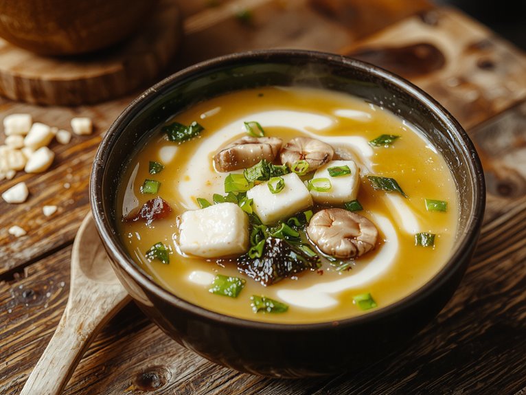 savory japanese miso soup