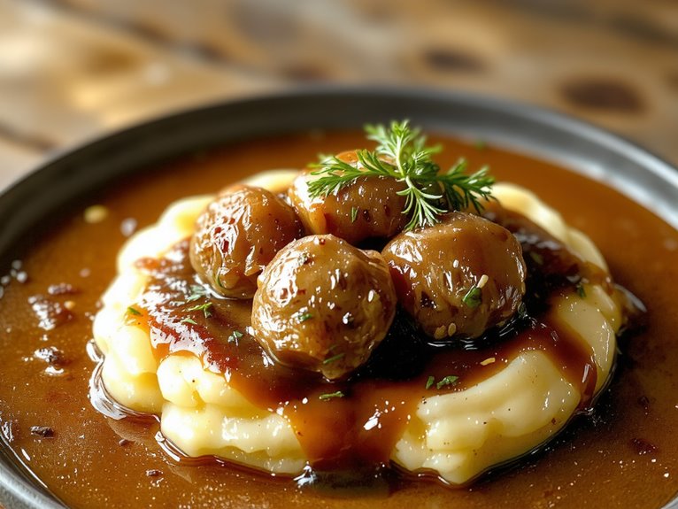 savory swedish meatball recipe