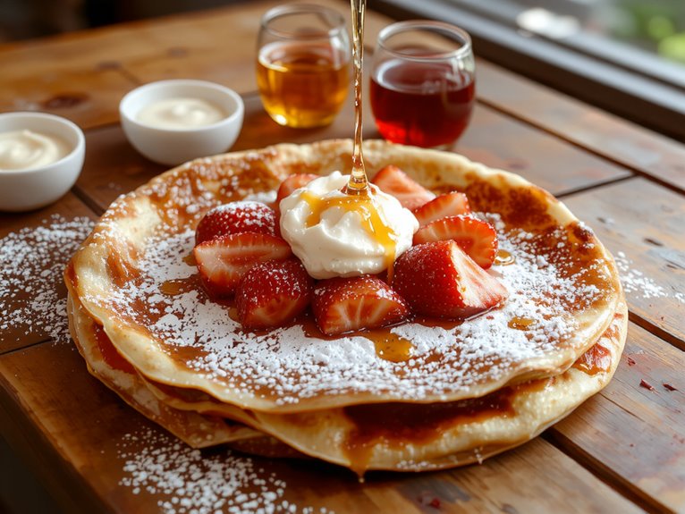 simple delicious french crepes