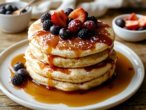 simple quick breakfast pancakes