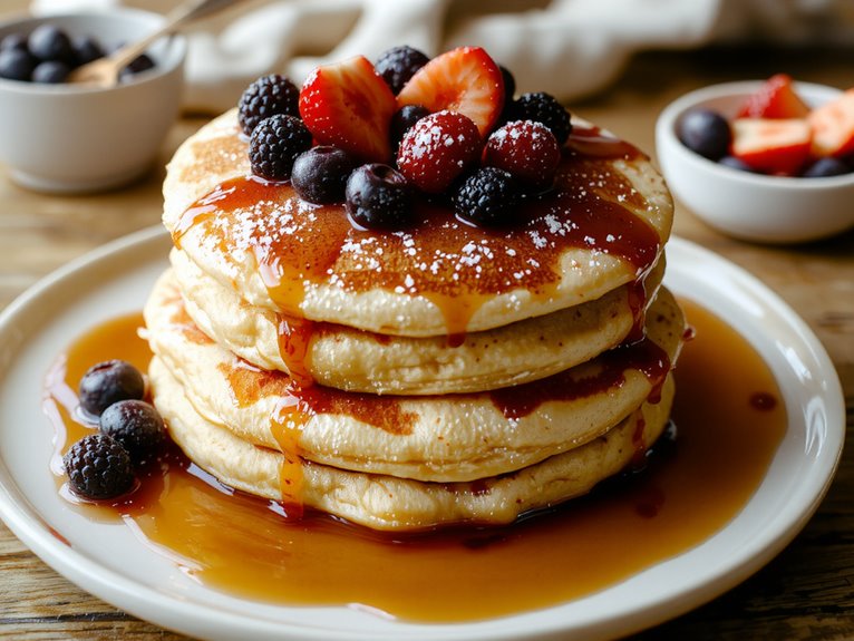 simple quick breakfast pancakes