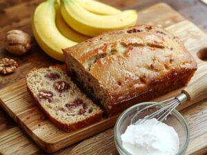 simple sweet banana bread