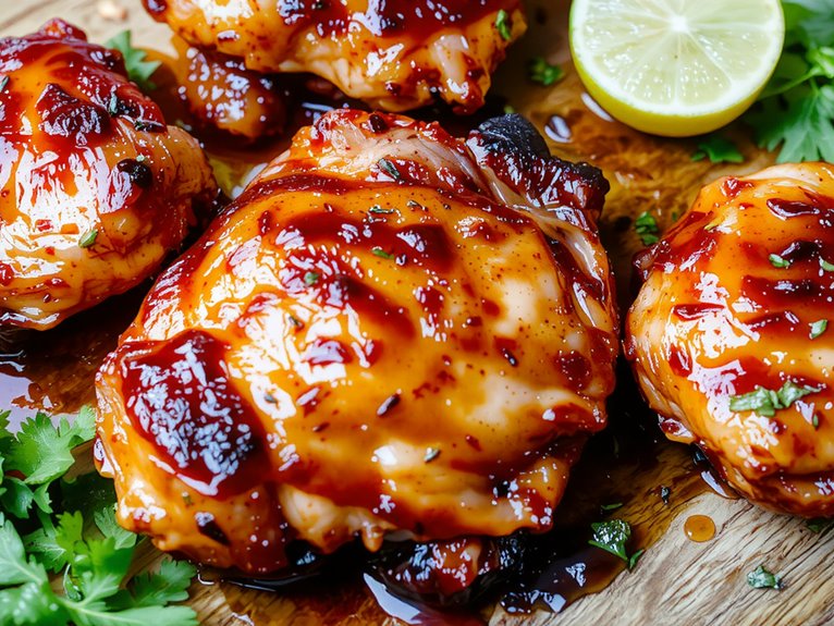 smoky spicy grilled chicken