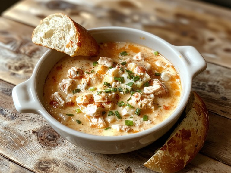 spicy cheesy buffalo dip