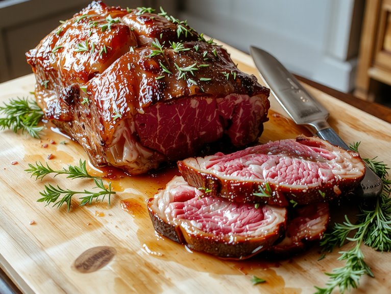 succulent oven roasted rib