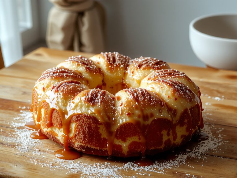 sweet gooey pull apart bread