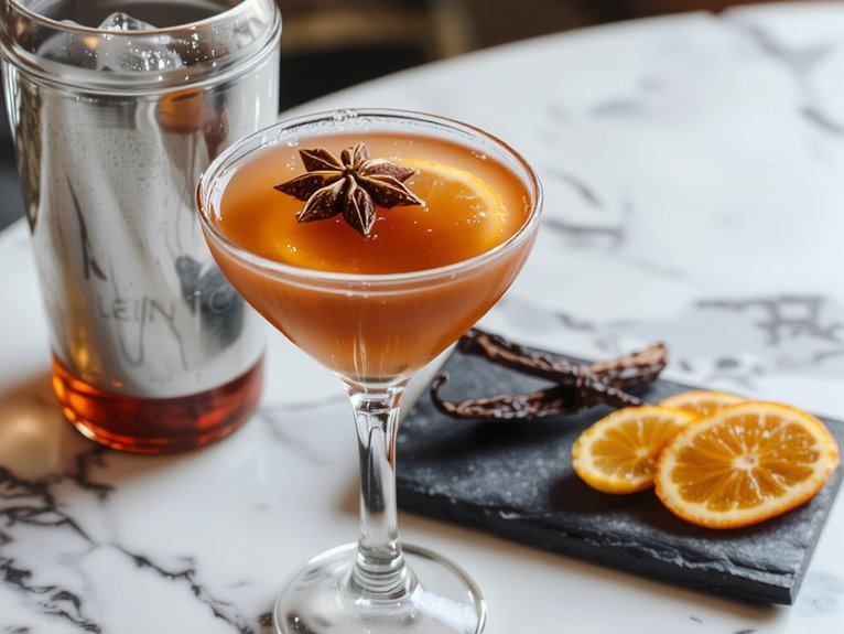 sweet tangy passionfruit cocktail