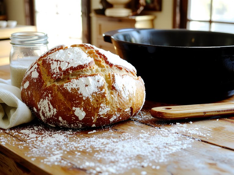 tangy chewy rustic bread