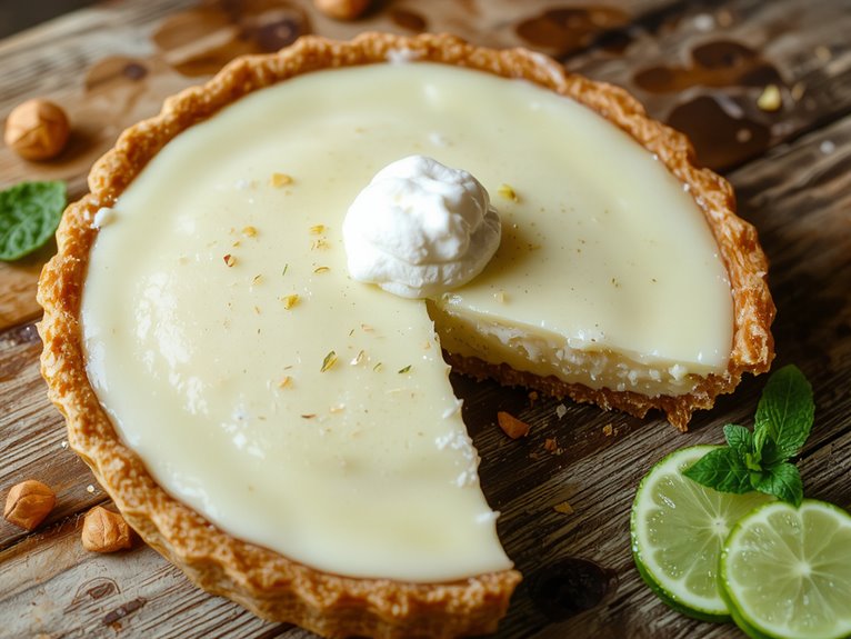 tangy citrus dessert creation