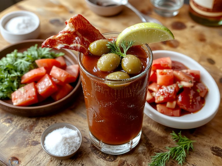 tangy spiced tomato cocktail