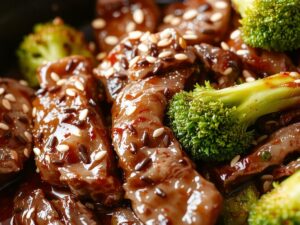 tasty beef broccoli stir fry