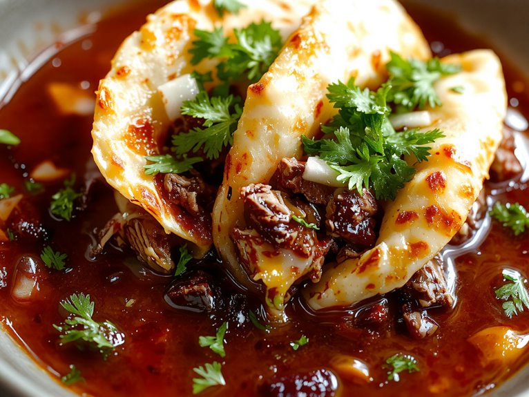 traditional mexican flavorful tacos