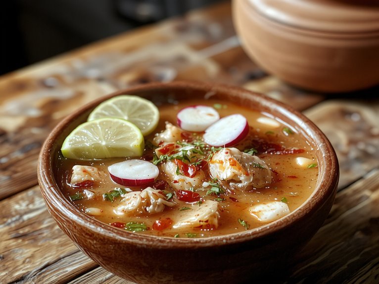 traditional mexican soup dish