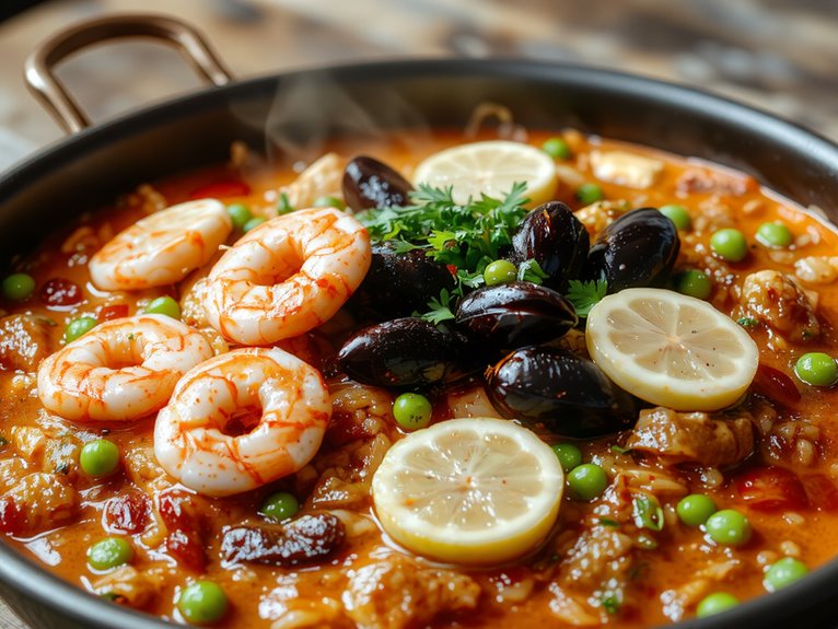 traditional spanish rice dish