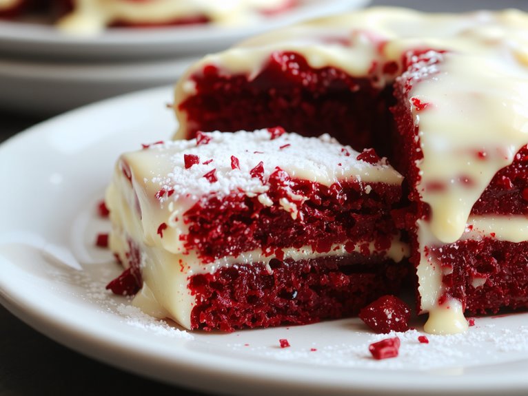 velvety red cocoa cake