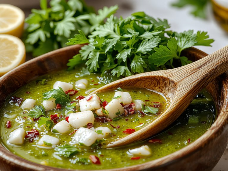 zesty herb sauce recipe